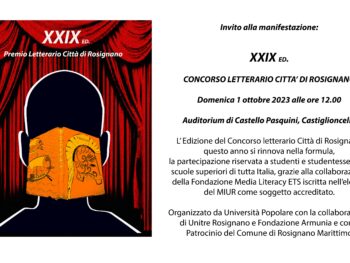 XXIX Concorso Letterario Città di Rosignano